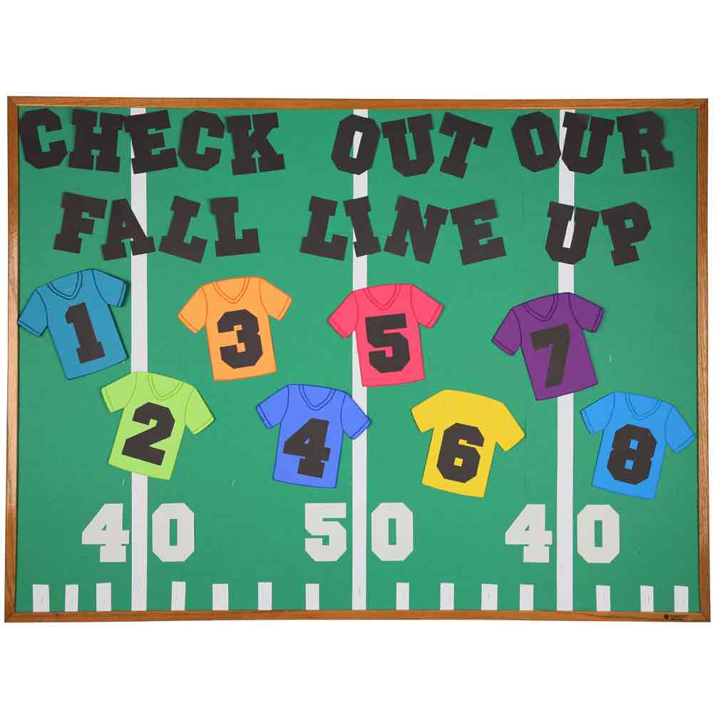 Fall Football Bulletin Board Ideas Football | Goal Tracking | Have A